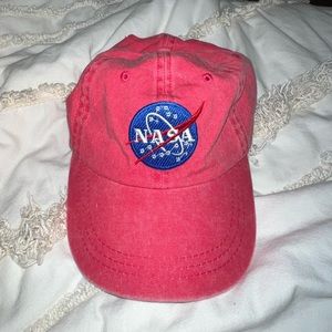 Pink / Red NASA Hat